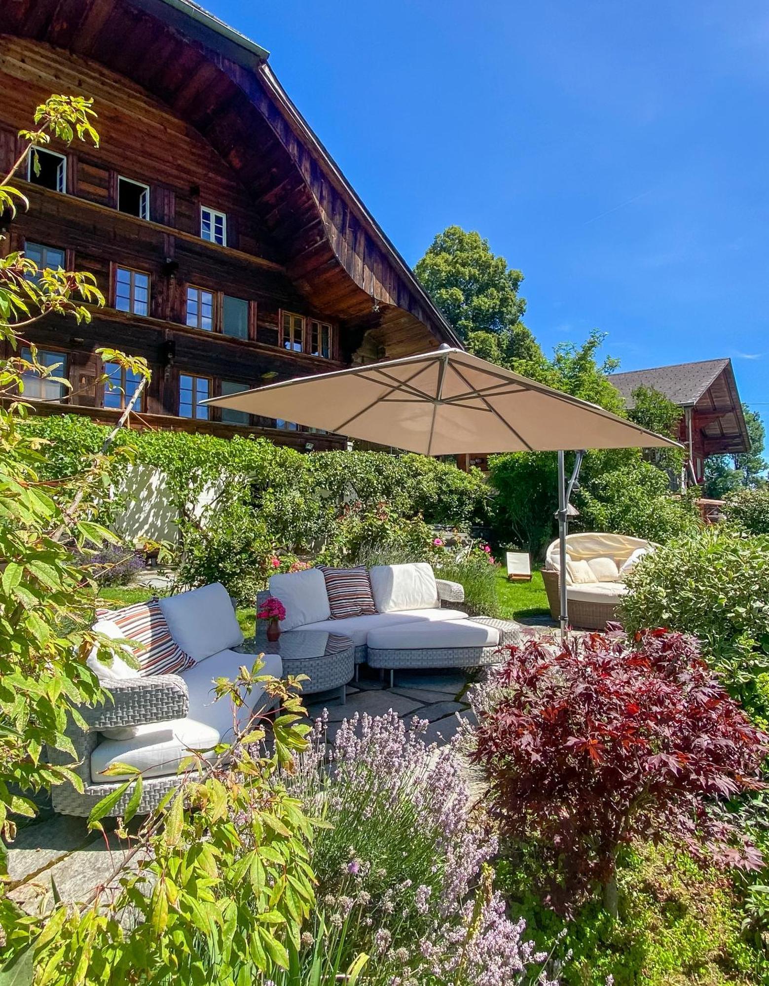 Swiss Mountain-Valley View Lodge Erlenbach im Simmental エクステリア 写真