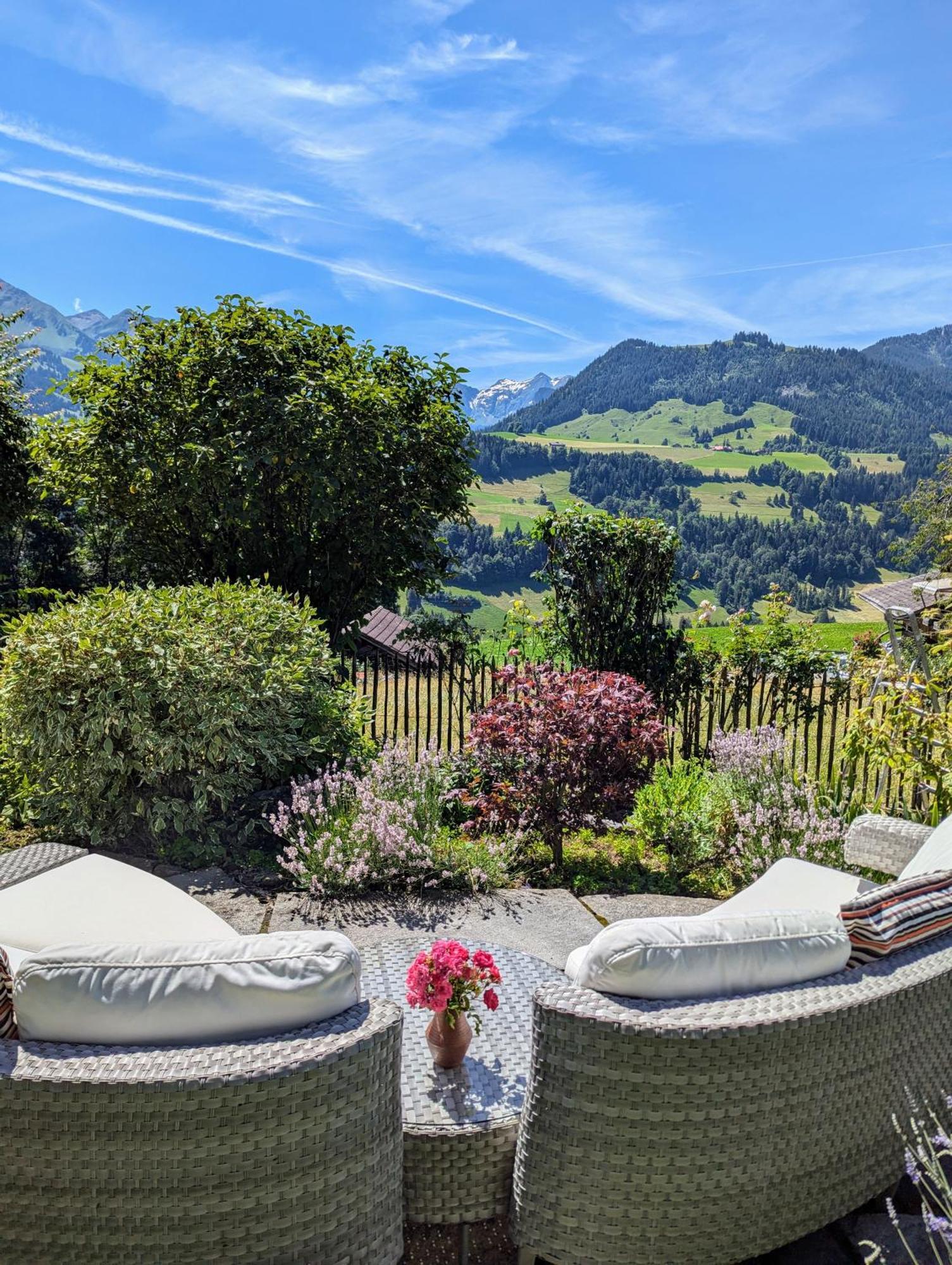 Swiss Mountain-Valley View Lodge Erlenbach im Simmental エクステリア 写真