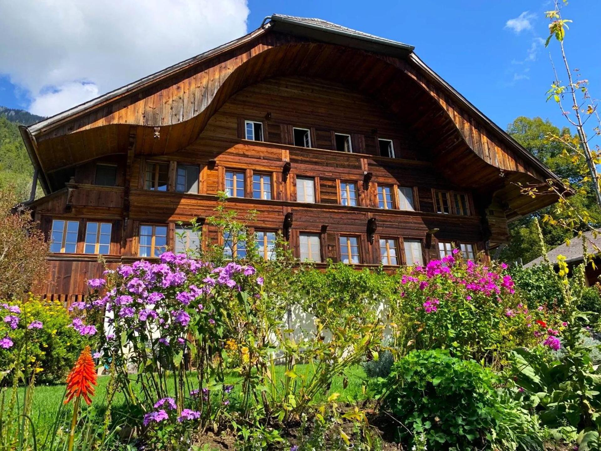 Swiss Mountain-Valley View Lodge Erlenbach im Simmental エクステリア 写真